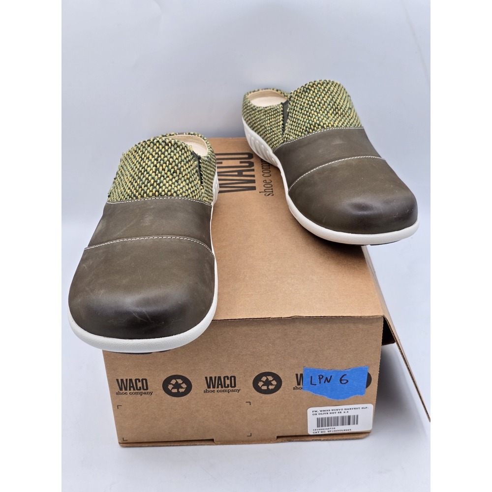 Spenco‎ Revitalign Women's Nuevo Harvest Mule - Olive Night - Sz 9.5 M